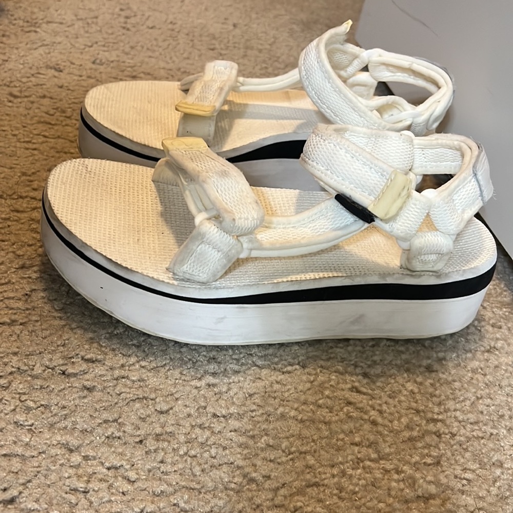 Flatform Universal Mesh Print Teva - Bright White… - image 4